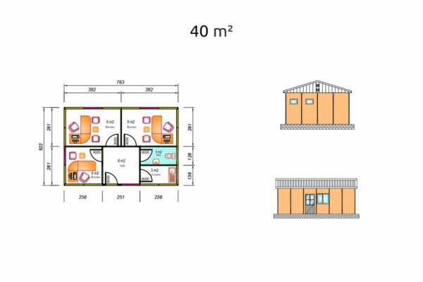 bureaux préfabriqués