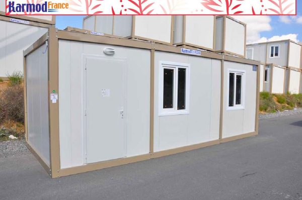 bungalow de chantier habitable