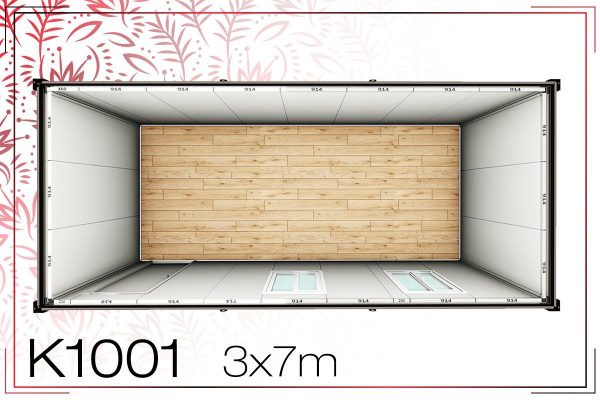 bungalow de chantier habitable
