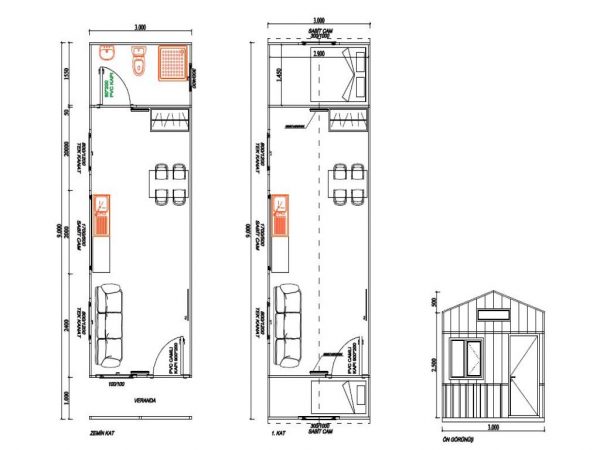 petites maisons préfabriquées