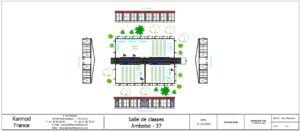 Plan école modulaire Amboise