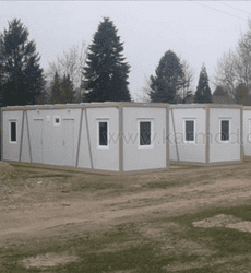 Des bungalows modulaires utilisés en maisons modulaires d’agriculteurs en Allemagne